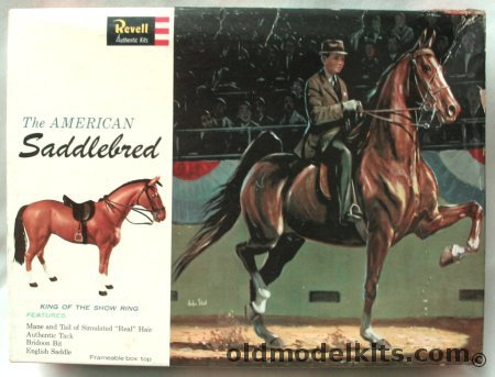 Revell 1/8 The American Saddlebred Horse - King of the Show Ring, H1923-298 plastic model kit
